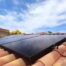 Panneaux photovoltaïques installés par Boulze Électricité sur une toiture en tuiles à Canaules